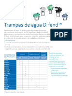 D-Fend Water Trap - Spec Sheet - SP - Mexico - JB00018MX