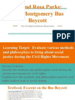 Beyond Rosa Parks: The Montgomery Bus Boycott: The Civil Rights & Women Movements