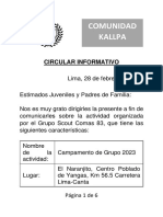 Circular Informativo