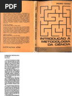 Pedro Demo. Introdução à metodologia da ciência