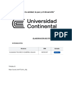 "Año de La Unidad, La Paz y El Desarrollo": Integrantes