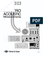 Bruel & Kjaer - Electro Acoustic Measurements (AN16-035)