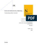 Facultad de Negocios: Carrera de Administración y Marketing