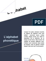 L'alphabet Phonétique