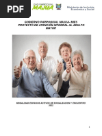 Proyecto Recreativo para Adultos Mayores | PDF | Vejez | Adultos