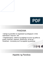 PANDIWA Notes