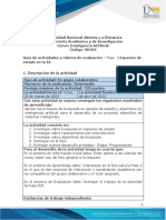 Guía de Actividades y Rúbrica de Evaluación - Unidad 2 - Fase 2 - Espacios de Estado de La IA