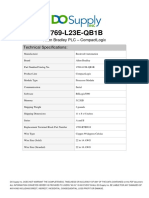 1769-L23E-Qb1B: Allen Bradley PLC - Compactlogix Technical Specifications