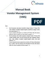Manual Book Vendor AVL