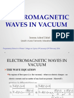 EM Waves in Vaccum and Matter