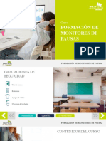 Formación de Monitores de Pausas: Curso