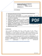 Proceso Dirección de Formación Profesional Integral Formato Guía de Aprendizaje #4 1. Identificación de La Guia de Aprenizaje