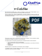 Montagem da placa PCB do Condor CabSim