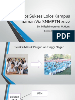 Tips Sukses Lolos Kampus Idaman Via SNMPTN 2022