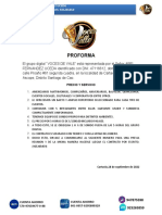 Proforma Fuera de Cartavio