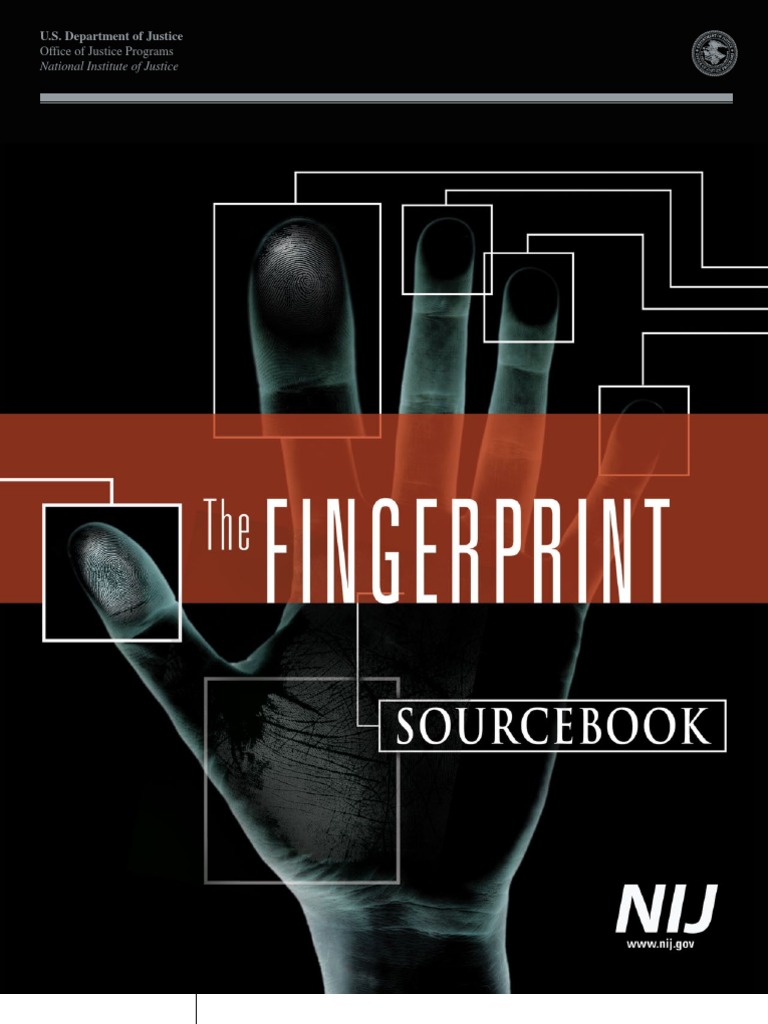 Forensic Fingerprints FBI Fingerprint Source Book 225320 | PDF |  Fingerprint | Crime Thriller