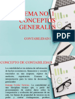 Conceptos generales de contabilidad I