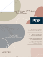 Publishing and Sustaining ICT Project