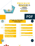 PROGRAM KERJA OSIS SMA NEGERI 1 PONGGOK 2022-2023