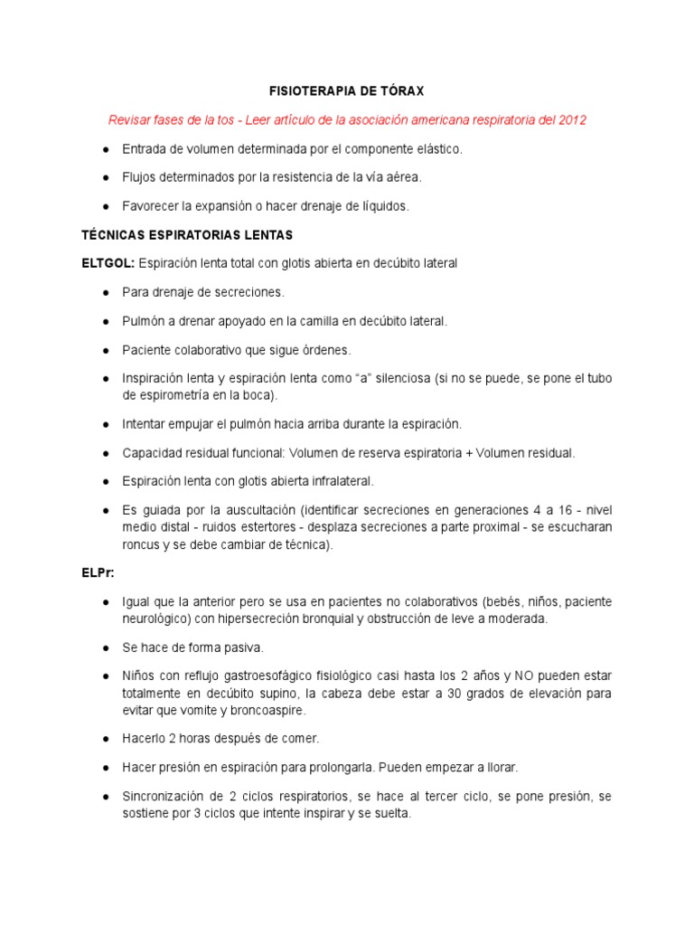 Revisar Fases de La Tos - Leer Artículo de La Asociación Americana ...