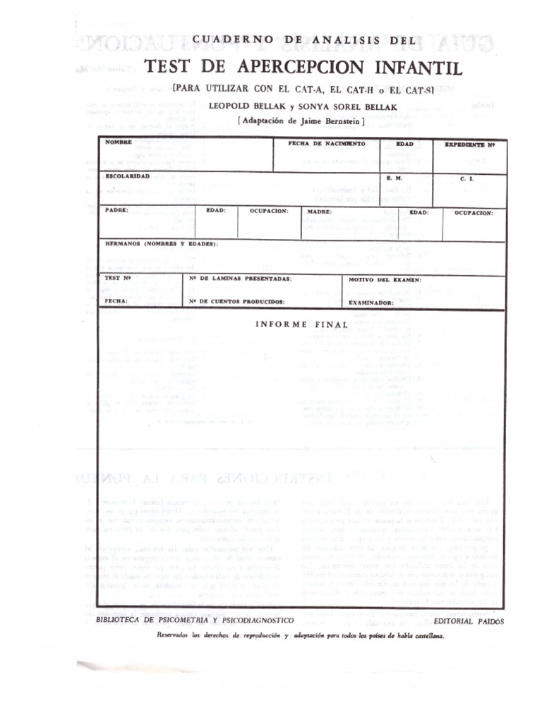 Protocolo Abreviado Cat | PDF