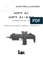 Heckler & Kock - MP7A1 Instruction Manual Spanish