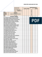 Registro Auxiliar de Evaluacion de Los Aprendizajes