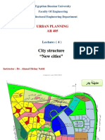 City Structure "New Cities": Urban Planning AR 405