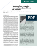 Advances in Emulsion Polymerization For Coatings Applications: Latex Blends and Reactive Surfactants