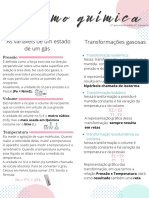 Resumo Química Resumo Química: As Variáveis de Um Estado de Um Gás Transformações Gasosas