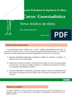 Curso: Geoestadística: Tema: Análisis de Datos