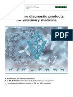 Laboratory Diagnostic Products For Veterinary Medicine