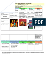 Agenda 4to Grado Del 1 Al 5 de Marzo Examen Del 2do Quimestre Leyla PDF