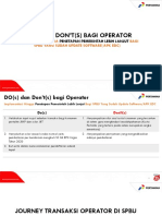 Do (S) Dan Don'T (S) Bagi Operator: (Implementasi Hingga Bagi Spbu Yang Sudah Update Software/Apk Edc)