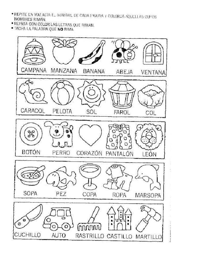Tarea Rimas | PDF