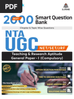 Best 2000 UGC Teaching & Research Aptitude General Paper-1