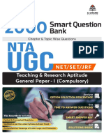 Best 2000 UGC Teaching & Research Aptitude General Paper-1