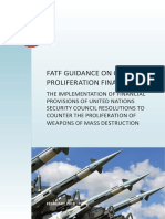 FATF Guidance On Counter Proliferation Financing 2018