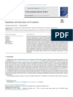 Regulation and Innovation in 5G Markets - 2022 - Telecommunications Policy