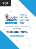 YOIMUN 2023: Conference Brochure