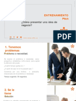 Entrenamiento Pitch: ¿Cómo Presentar Una Idea de Negocio?