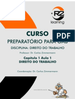 Aula 01x01 (Conceito, Natureza Jurídica, Fontes)