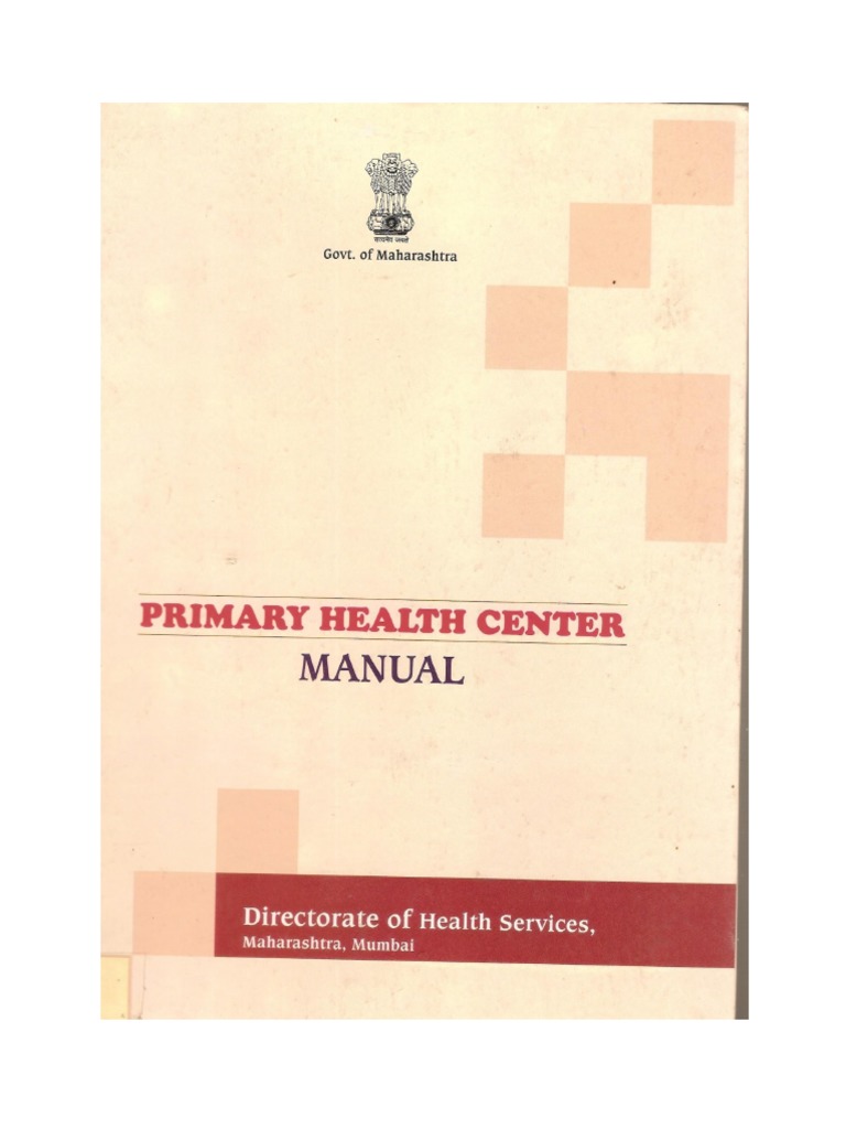 PHC manual | PDF | Health Economics | Health Sciences