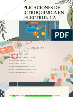 Aplicaciones de Electroquimica en Electronica