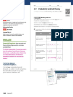 Probability and Set Theory: Engage