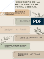 Características de La Sosciedad A Partir de La Reforma Liberal