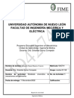 Universidad Autónoma de Nuevo León Facultad de Ingeniería Mecánica Y Eléctrica