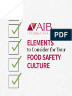 Build a Strong Food Safety Culture
