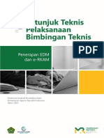 Salinan: Petunjuk Teknis Pelaksanaan Bimbingan Teknis Penerapan EDM Dan e-RKAM