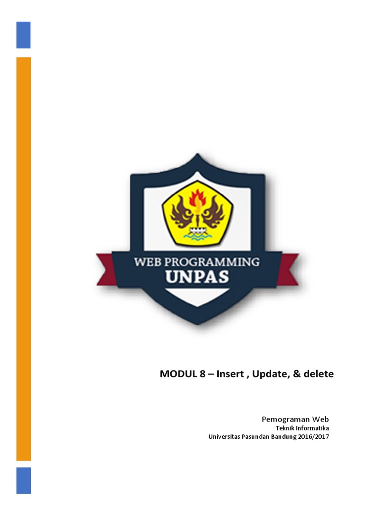 Modul 8 insert update delete pdf